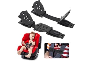 QOPAHI Anti Escape Car Seat Strap Baby Harness Chest Clip, Baby Safety Strap Prevent Children/Kids Taking Their Arms Out of Child Car Seat/High Chairs/Strollers/Baby Reins(2 Pack)