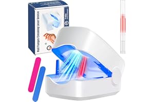 LOZLTX 2024 NEW Nail Fungus Laser Device & Cuticle Oil Pen 【21-day Fast-acting】【 SGS Certified-Industry No.1 Laser Treatment】Fungal Nail Treatment for Toenail Fungus, 940nm Infrared 500nm Blue Light