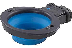 Dexas Collapsible Kennel Bowl Small Pro Blue
