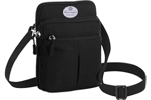 HUA ANGEL Sac Banane Chic de Voyage Ceinture pour Téléphone Unisexe Léger Multicolore Mini Bandoulière avec Sangle Interchangeable pour Homme Femme Jogging Vélo Sport