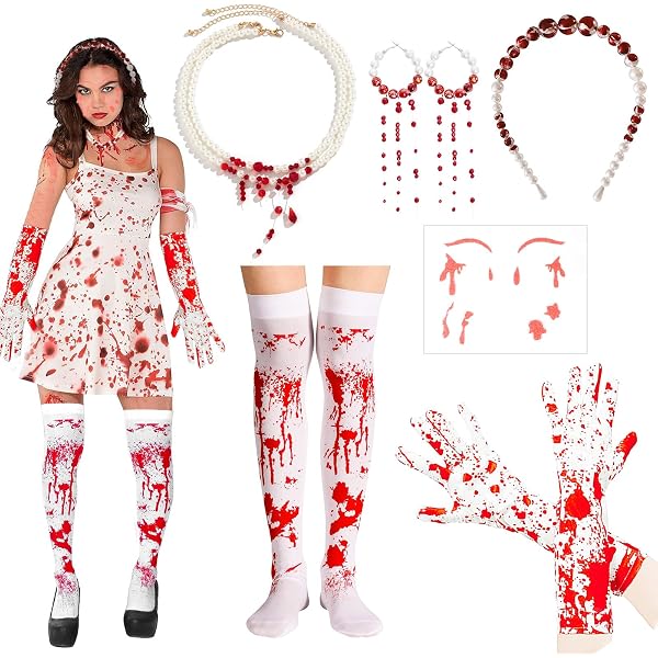 Milisten Cadena De Plástico Simulada Para Decoración Halloween Accesorio Cosplay Terrorífico Para Fiestas Y Disfraces