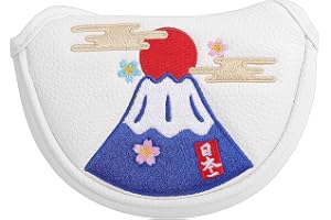 SHABIER Mt. Fuji, Japan design mid-Mallet putter huvudbonad