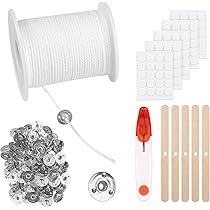 Materialix Cera Paraffina Per Candele - 3 Kg, Punto Di Fusione 56&deg;C, Per Candele Profumate