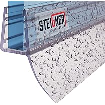 Guarnizione Doccia STEIGNER UK16 - Per Vetro 5/6 Mm, PVC, 70 Cm, Impermeabile E Antimuffa - Foto 6