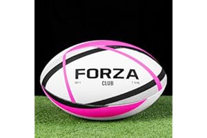 FORZA Ballons de Match/Entraînement de Rugby | Variété de Styles et Tailles | Qualité Professionnelle | Parfaits pour Joueurs de Tous Âges et Niveaux