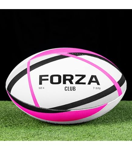 Ballon Rugby Taille 5 Ballon De Rugby Ram Squad Trainer Taille 5 - Cousu Main, Grip 3D - Entraînement Club Rugby Coupe Du Monde 2023