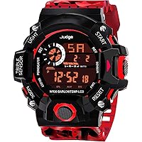 Swadesi Stuff Multi Color Army Kids Digital Watch for Boys