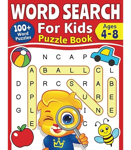 Goliath WordSearch Junior – Wortsuchspiel Für Kinder Ab 4 Jahren, 2-4 Spieler