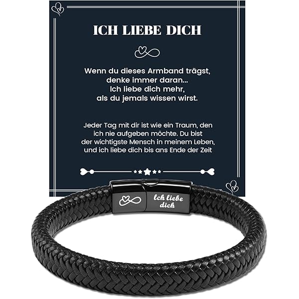 XUANPAI Armband voor heren, cadeau voor papa, verjaardag