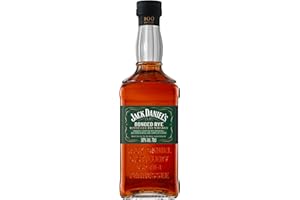 Jack Daniel's Bonded Rye Tennessee Whiskey – Whiskey Americano Premium, Gusto Intenso e Autentico, Sapore Fruttato, Invecchiato Tradizionalmente, 50% Vol., Bottiglia in Vetro da 70 cl
