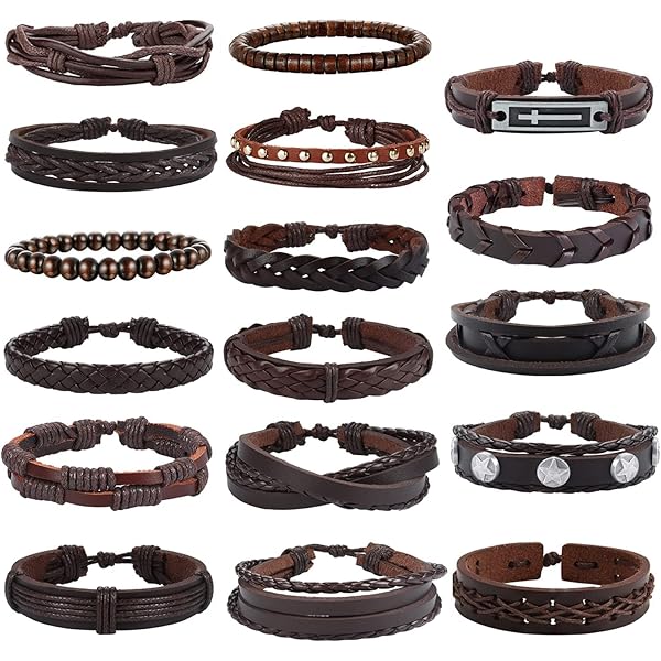 Bracciale Uomo Con Testa Di Leone In Argento 925, Stile Vintage, Pelle Intrecciata, Regalo Per Lui O Per Lei