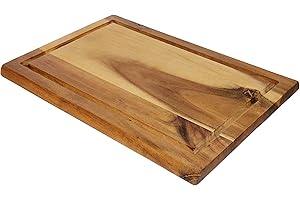 Kesper 28180 Planche à Découper Acacia Brun 32 x 21 x 1,5 cm