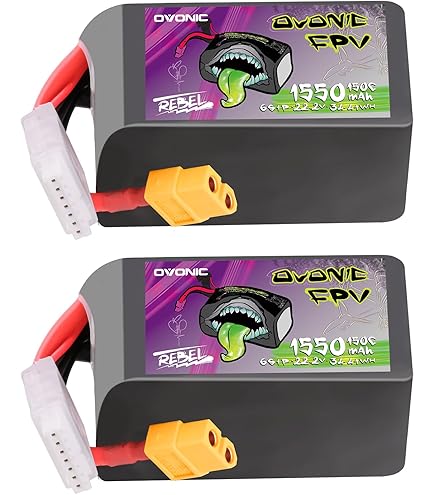 OVONIC Lipo RC Batterij 2 Packs 11.1V 2200mAh 25C 3S met deans Plug voor RC Car Boot Truck Heli Vliegtuig Quadcopter Helikopter Multi-motor Hobby DIY- onderdelen