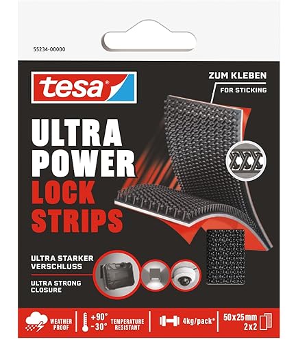 Tesa Powerstrips Click Velcro Adhesive Pads For Clicking On And Off - View #7