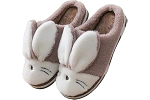 COZOZN Kapcie dziecięce zimowe kapcie domowe ciepłe buty dla dziewczynki chłopiec jednorożec królik