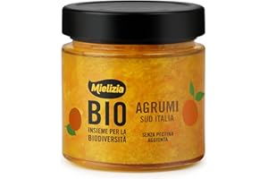 MIELIZIA Milelizia BIO - Composta Biologica di Agrumi in Vasetto - Senza Pectina Aggiunta - 250g