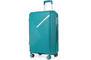 TAN.TOMI Koffer Groß, Reisekoffer, Hartschalenkoffer, Koffer & Trolleys mit TSA-Passwortsperre Hartschale Suitcases Rollkoffer mit 4 Rollen
