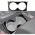 ANFOKAS for Mazda CX-5 2024 2023 2022 2021 2020 2019 2018 2017 Car Center Console Armrest Cup Holder Frame Gear Panel Cover Trim for Mazda CX5 Accessories -ABS Carbon Fiber Style