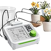 RAINPOINT Self Watering System, Automatic Watering Indoor for 20 Potted Plants, Rechargeable Drip Irrigation Kit for Indoor P