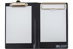 Wedo 057101 Cartella Portablocco con Copertina Giornale di Cassa, A6, Nero