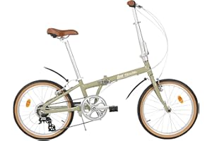 ‎FABRICBIKE FabricBike Klappfahrrad, Alu-Rahmen, Single Speed, klapprad 20 Zoll, Folding, klapp Fahrrad, Klapprad Erwachsene, Fabric Bike Folding Bike