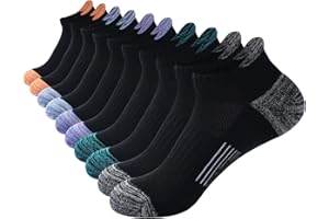 ILovDaisy Sneaker Socken Damen Sportsocken 35-38/39-42, 5 Paar Sneakersocken Laufsocken Atmungsaktiv Kurze Knöchelsocken aus Baumwolle