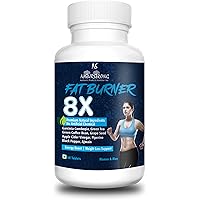 Naturstrong 100% Natural Fat Burner 8X Weight Loss Product Garcinia Combogia, Green Tea, Green Coffee Bean & Apple Cider…