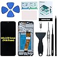Viimon for Samsung Galaxy A02s OEM LCD Screen Replacement with Frame Compatible with Samsung Galaxy A02s SM-A025U LCD Display Touch Screen Digitizer Assembly with Repair Tools and Installation Manual