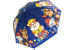 Chanos Paw Patrol Chase Rubble Marshall Regenschirm Stock-Schirm, Blau