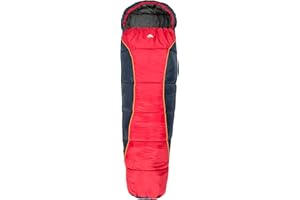 Trespass Unisex Child BUNKA 3 Season Sleeping Bag with Hollow Fibre Filling