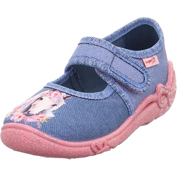 Chaussures Premiers Pas Superfit Papageno Pour Bébé Garçon - Cuir Souple, Rembourrées, Fermeture Velcro (Largeur M IV)
