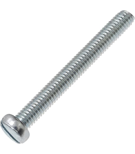 Vis à Métaux M5x90mm Tête Cruciforme - Lot De 10 Pièces - Boulons Fixation Uxcell
