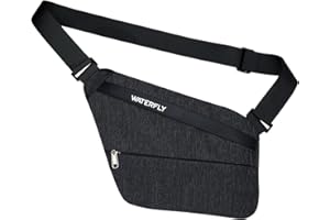 Waterfly Zaino Monospalla Uomo e Donna Leggera Borsello Borsa Petto per Lavoro Sportivo