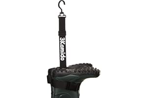 3Kamido® Verstellbare Kleiderbügel für Wathose Watstiefel Stiefel, Gummistiefel, Motocross Stiefel, Gürtel für Trocknen Wathose