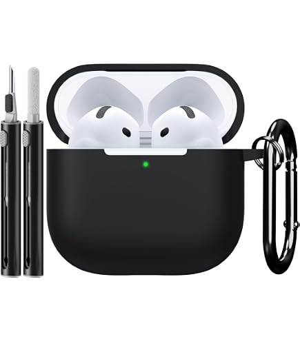 Karl Lagerfeld Custodia Per AirPods 3 Con Glitter - Nera - Design Elegante E Protettivo