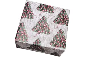 arkamii papel de regalo tamaño 86 x 64 cm diseño navideño 3 hojas tamaño grande (NC13)