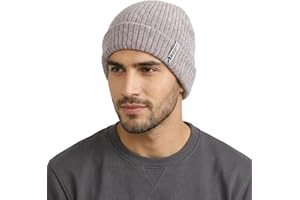 Boldfit Beanie Cap for Men Woolen Winter Cap for Men and Women in Winters for Thermal Wear Stylish Soft Caps for Boys & Girls for Warm Wear Head Garam Topaa for Cold Season Grey