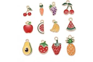 BEEFLYING Pendenti con ciondoli smaltati placcati Oro Assortiti per collane Bracciali Creazione di Gioielli e Artigianato