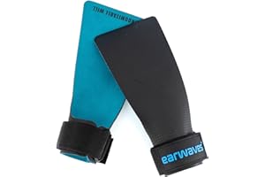 Earwaves® Macau™ Grips No Chalk I Calleras Sin Magnesio Tecnología Rubber Tricapa I Sin Agujeros Cross Training Barra I Grip Extremo + Repeticiones.
