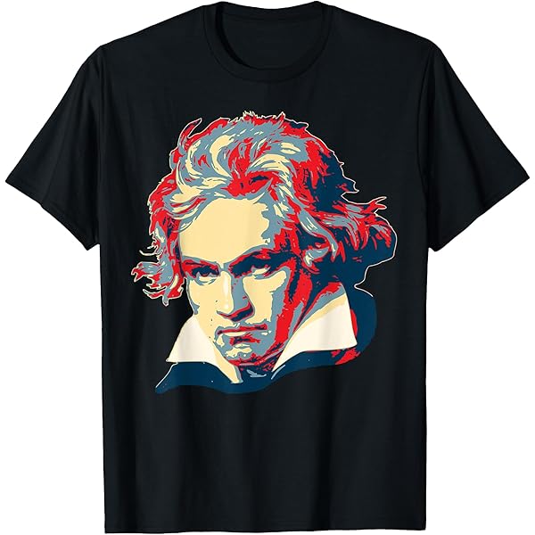 Maglietta Beethoven - Stile Unico Per Amanti Della Musica Classica - Foto 5