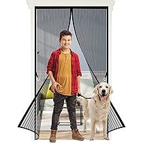 Rideau De Porte Anti Mouche Magnétique Moustiquaire Porte-Moustiquaire Porte Fenetre 115X190Cm Gris Rideau Anti Mouche