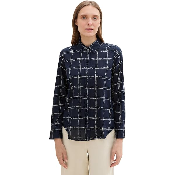 Tom Tailor Kids Baby Bluse Für Mädchen – Süße Karierte Bluse Mit Langarm Und Knopfverschluss, 100% Baumwolle, Modell 20177350021
