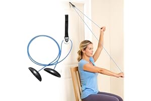 JCSJK La Physiothérapie Poulie, Poulie Entraînement d'Épaule Équipement de Gym à Domicile pour Les Exercices Et La Récupération Après Une Blessure Ou Une Intervention Chirurgicale