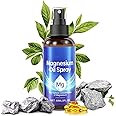 Pure Magnesium Oil Spray, Magnesium Oil Spray for Feet, 100% Organic Magnesium Oil, Easy to Absorb and Use, Effective in Relieving Muscles and Helping Sleep, 2 fl oz
