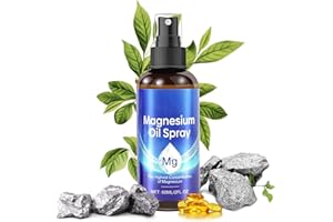 GOODNITES Pure Magnesium Oil Spray, Magnesium Oil Spray for Feet, 100% Organic Magnesium Oil, Easy to Absorb and Use, Effective in Relieving Muscles and Helping Sleep, 2 fl oz