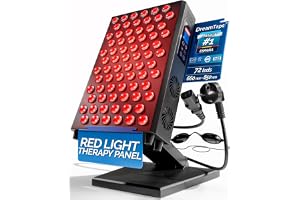 DreamTape® 660nm 850 nm infraröd röd ljuspanel - professionell LED-terapi med 72 lysdioder - Red Light Therapy Panel med hög