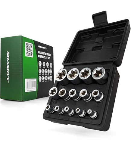 HAZET 2850-E24 110 Mm Torx Profile Impact Socket - Phosphatised/Oiled - View #11