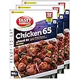 TASTY NIBBLES Ready to Eat Chicken 65 | Kerala Special | Open Heat & Eat | Non-Vegetarian | No Added Preservatives | Japanese Retort Technology 150GM Pouch (Pack of 3)