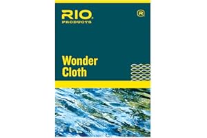 Rio Fly Fishing Wonder Cloth Fly Line Cleaner, White