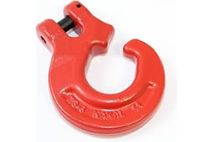 Forestry hook, sling hook for 8 mm chain, dome slot ring, back chain, choker chain